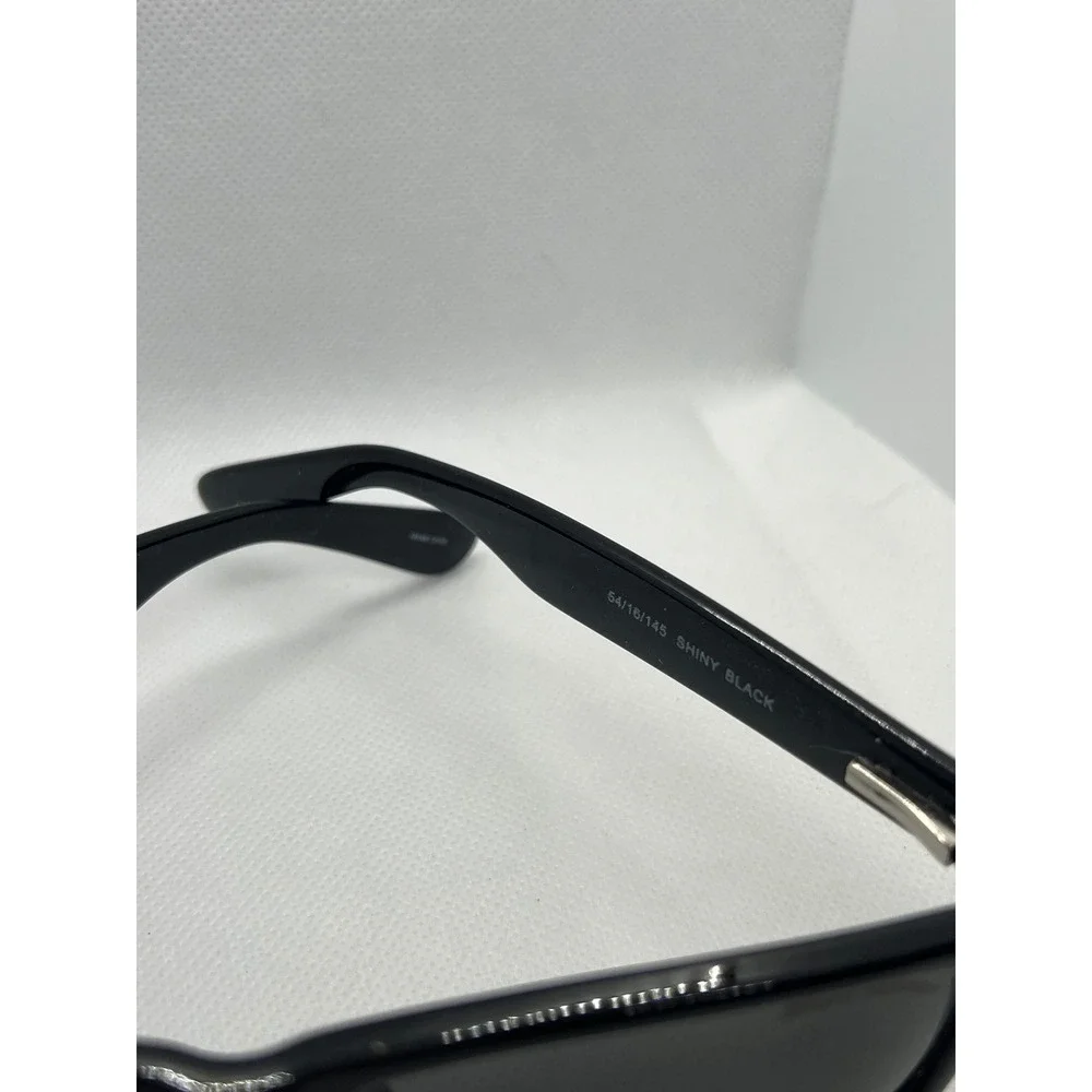 Marc Hunter 7911 Rectangular Sunglasses Shiny Black Fashion Eyewear‎